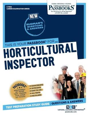 Book cover for Horticultural Inspector (C-1304)