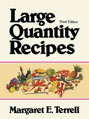 Book cover for Large Quantity Recipes
