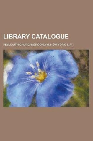 Cover of Library Catalogue