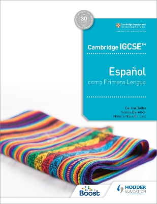 Book cover for Cambridge IGCSE™ Español como Primera Lengua Libro del Alumno