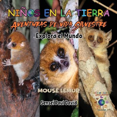 Book cover for Niños en la Tierra Aventuras de vida Silvestre - Explora el Mundo Mouse Lemur - Madagascar