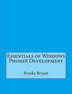 Book cover for Essentials of Windows Phone8 Development