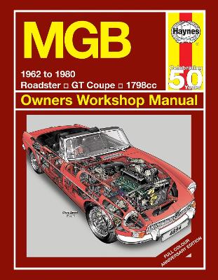 Book cover for MGB 1962 to 1980 (classic reprint)