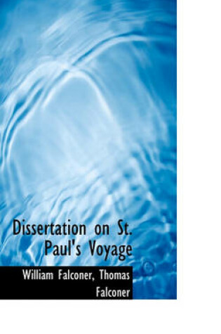 Cover of Dissertation on St. Paul's Voyage