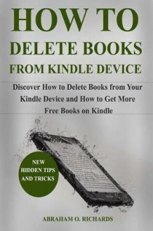 Cover of How to Delete Books from Kindle Device