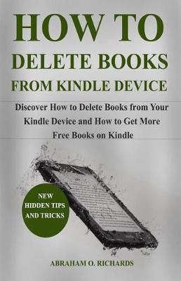Book cover for How to Delete Books from Kindle Device