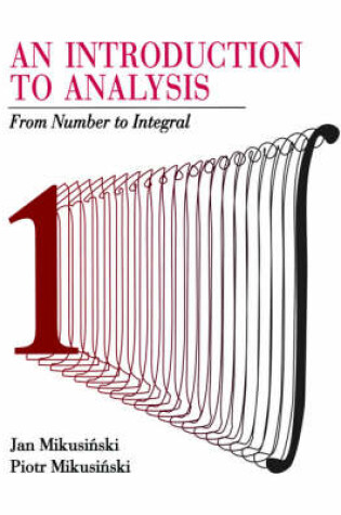 Cover of An Introduction to Analysis