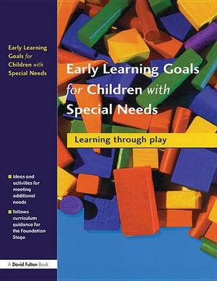 Cover of Early Learning Goals for Children with Special Needs