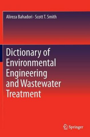 Cover of Dictionary of Environmental Engineering and Wastewater Treatment