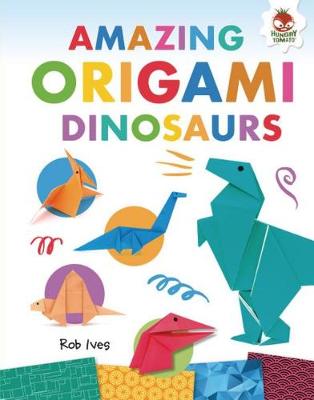 Book cover for Amazing Origami Dinosaurs