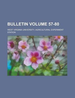 Book cover for Bulletin Volume 57-80