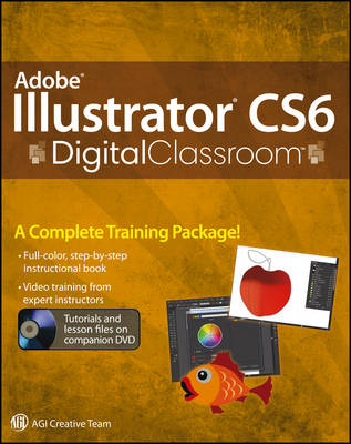 Book cover for Adobe Illustrator CS6 Digital Classroom