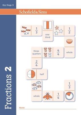 Book cover for Fractions, Decimals and Percentages Book 2 (Year 2, Ages 6-7)