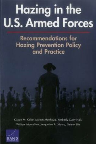Cover of Hazing in the U.S. Armed Forces