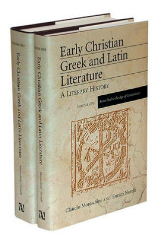 Cover of Early Christian Greek and Latin Literature