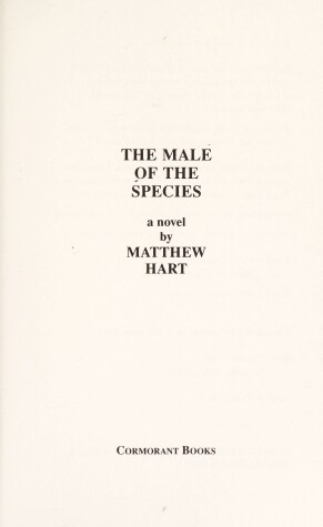 Book cover for Male of the Species