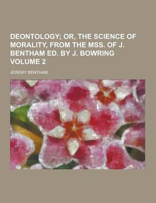 Book cover for Deontology Volume 2