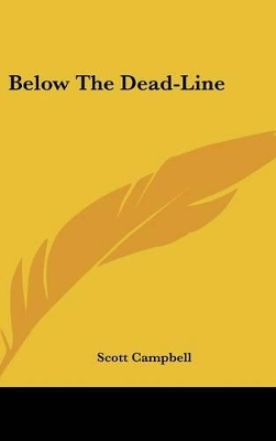 Book cover for Below The Dead-Line