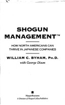 Book cover for Shogun Management