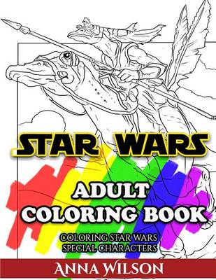 Book cover for Star Wars Adult Coloring Book