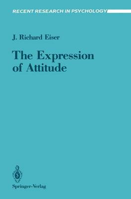 Book cover for The Expression of Attitude