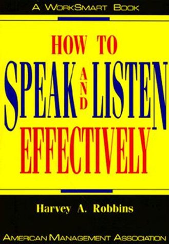 Cover of How to Speak and Listen Effectively