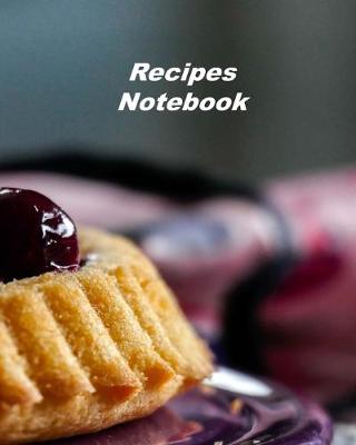 Book cover for Recipes Notebook