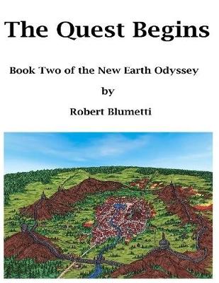 Book cover for The Quest Begins Book Two of the New Earth Odyssey