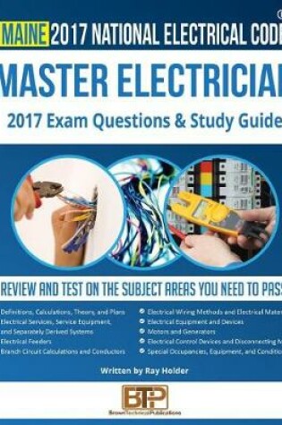 Cover of Maine 2017 Master Electrician Study Guide