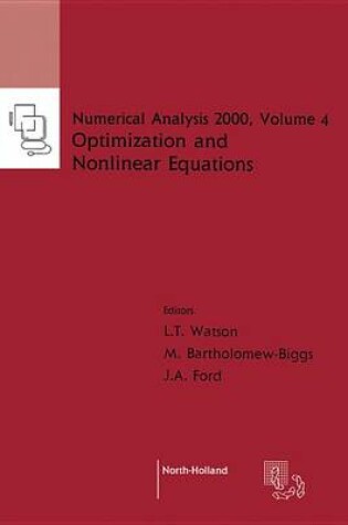 Cover of Nonlinear Equations and Optimisation