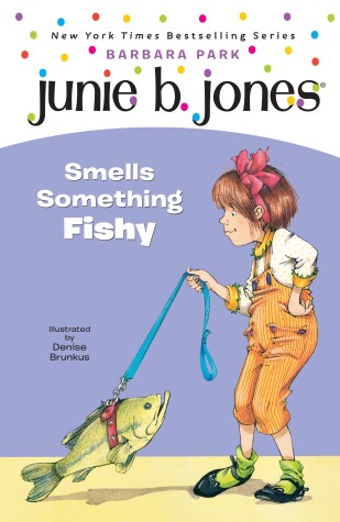 Book cover for Junie B. Jones Smells Something Fishy