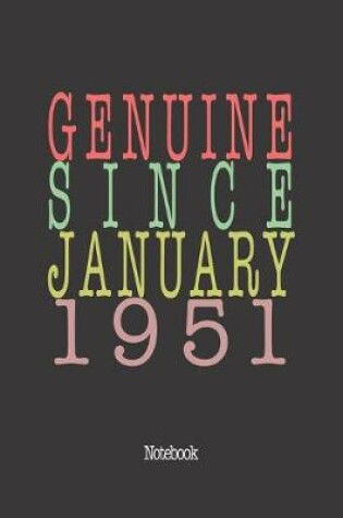 Cover of Genuine Since January 1951