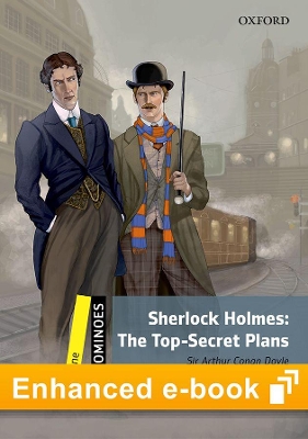 Book cover for Dominoes Level 1: Sherlock Holmes: The Top Secret Plans E-Book