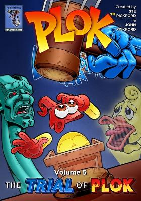 Book cover for Plok The Exploding Man