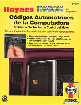 Book cover for Codigos Automotrices de la Computadora and Sistema Electronico de Control del Motor