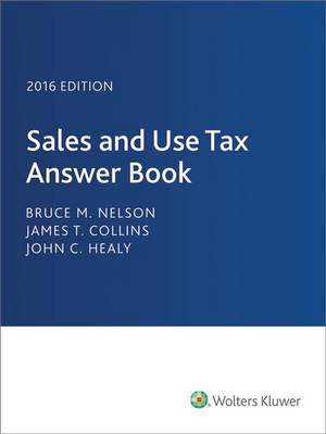 Book cover for Sales and Use Tax Answer Book 2016