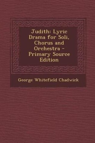 Cover of Judith