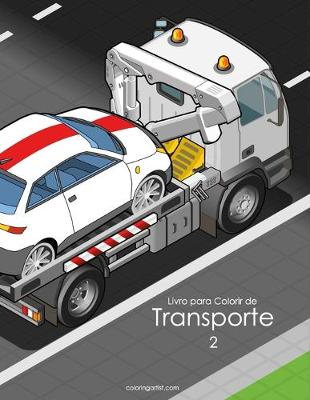 Book cover for Livro para Colorir de Transporte 2