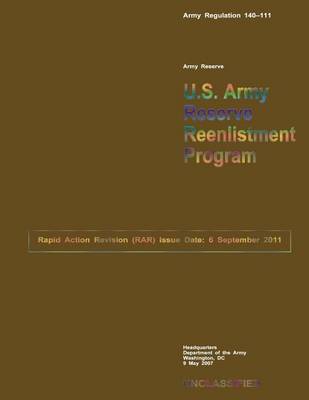 Book cover for U.S. Army Reserve Reenlistment Program