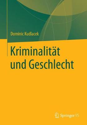 Book cover for Kriminalität und Geschlecht