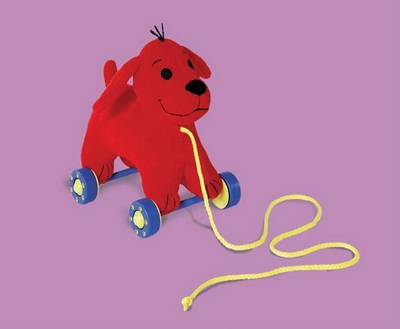 Cover of Clifford Small Red Puppy Pull Toy on Wheels