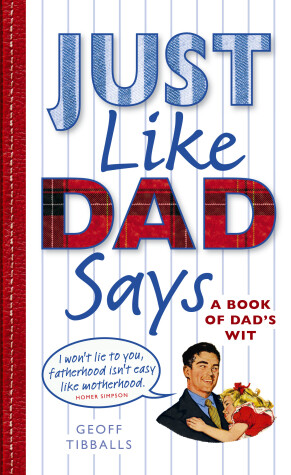 Book cover for Just Like Dad Says