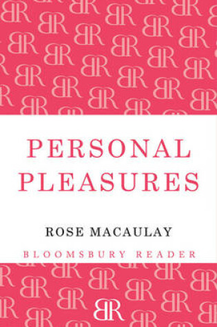 Cover of Personal Pleasures