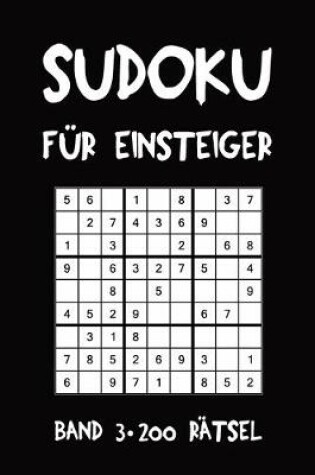 Cover of Sudoku Für Einsteiger Band 3 200 Rätsel