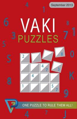 Book cover for Vaki Puzzles September 2013