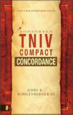 Book cover for The Zondervan TNIV Compact Concordance