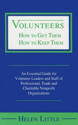 Book cover for Volunteers How to Get Them & How to Keep Them (Price in Doll