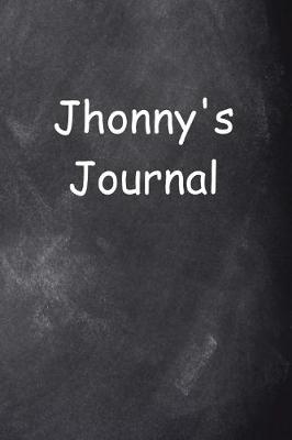 Cover of Jhonny Personalized Name Journal Custom Name Gift Idea Jhonny