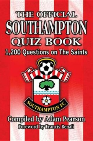 Cover of The Official Southampton Quiz Book