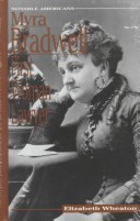 Book cover for Myra Bradwell, First Woman Lawyer